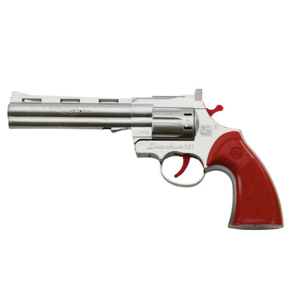 Cap Revolver Gun Prop Shot Sound Gold