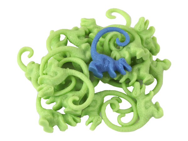 Family Arcade Game Falling Dinosaurs Tower of Sticks