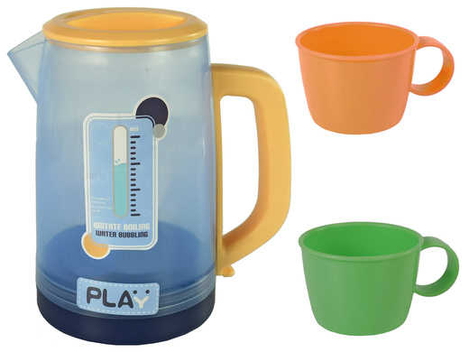 Electric Blue Kettle Lit Playing Water Sounds