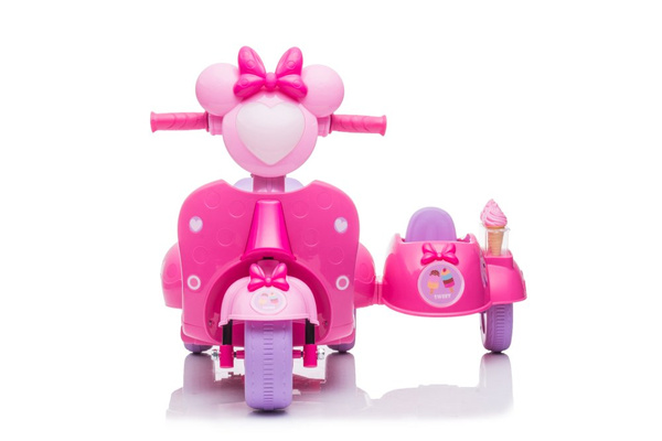 Scooter Eisdiele Dreirad JT5258 Rosa