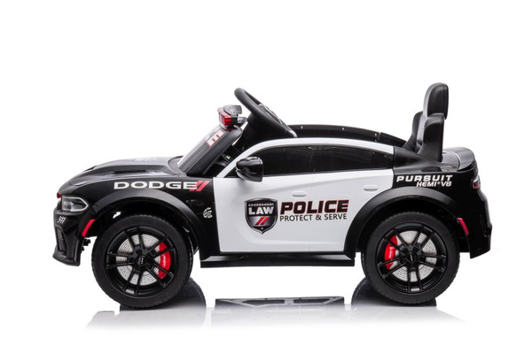 Battery Car Dodge Charger Police Black