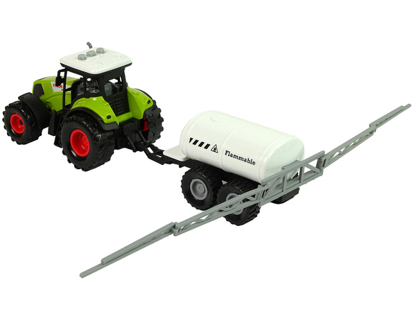 Drei Traktor-Anhänger Sprayer Bauernhof Traktor Set
