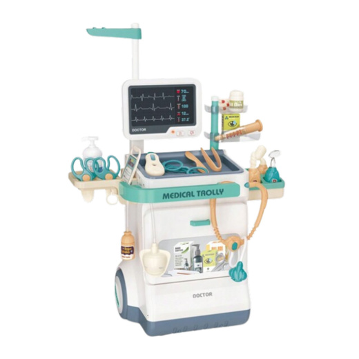 Doctor's Kit Medical Accessories X-ray ECG Lights Sounds 26 pcs.