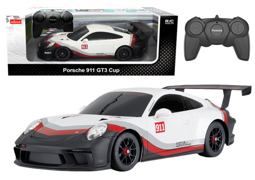 RC Car 1:18 Rastar Porsche 911 GT3 White-Gray