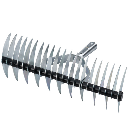 Manueller Rasenlüfter, doppelseitig, schlank, 34 cm