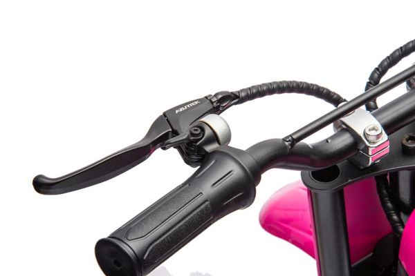 Battery-powered motocross bike A9901 pink