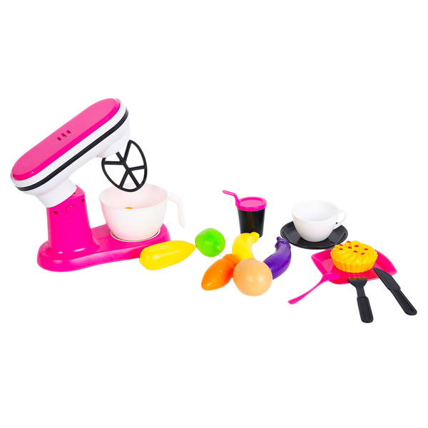 Küchenmaschine, Mixer, Spielzeug für Kinder, Zubehör, Früchte