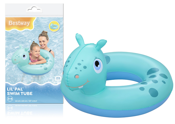 Nilpferd-Schwimmring 64 x 60 cm Bestway 36464