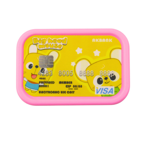 Geldautomaten-Safe, Sparschwein, PIN-Code, Geldautomatenkarte, Pink