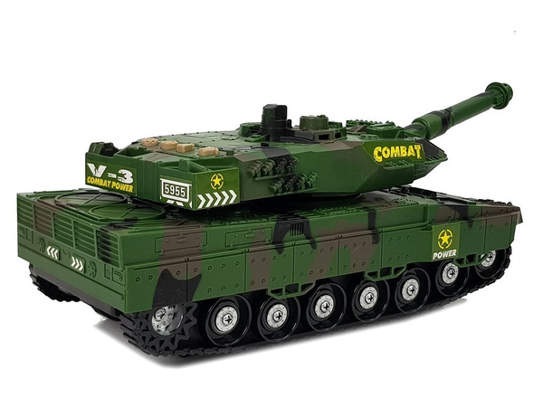 Batterie Panzer Armee Sound Effekte Grün 27cm