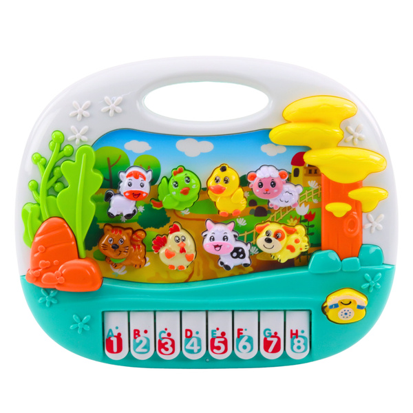 Educational Piano Interactive For Toddlers Animal Sounds