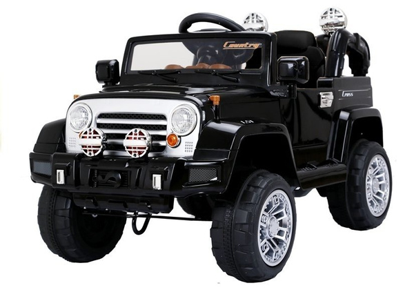 Electric Ride On Car - Jeep JJ245 Black