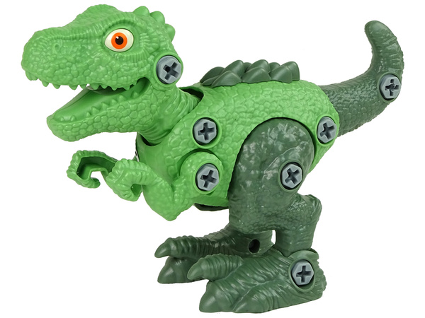 Dinosaurier Tyrannosaurus Rex Set mit Ei DIY Schraubendreher Grün
