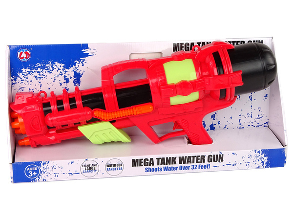Large Water Gun 1080ml Green Range 10m