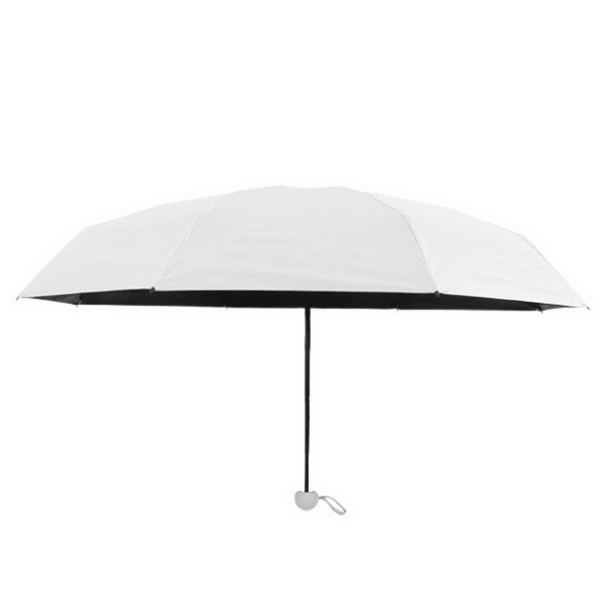 Faltbarer Taschenschirm mit UV-Schutz UPF 50+ Etui Grau 90 cm