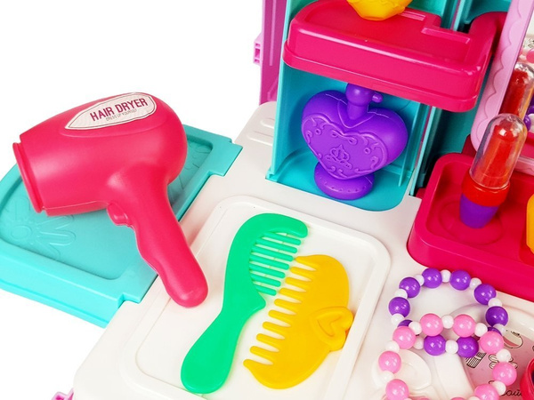 Beauty Set Toilettenkoffer Krone Make-up Zubehör