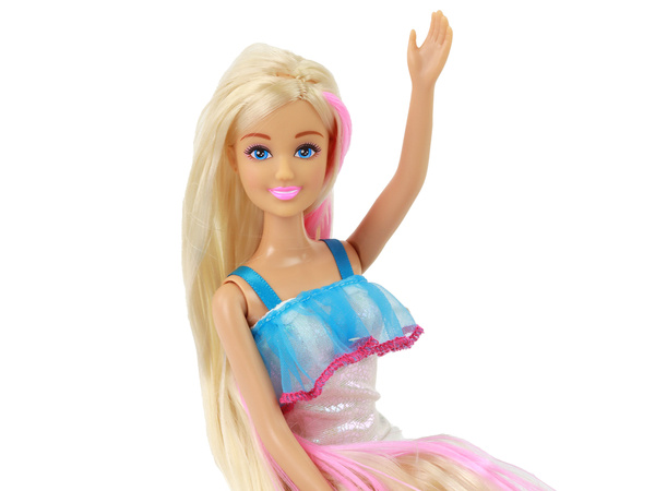 Anlily Dolls Frisuren für langes blondes Haar