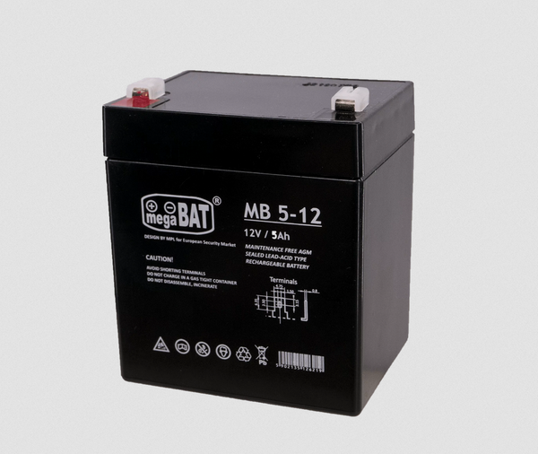 AGM-Gel-Batterie für ein Auto für eine 12-V-5-Ah-Batterie