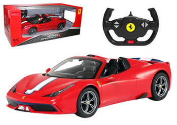 RC Car Rastar 1:14 Laferrari Aperta Red Cabrio
