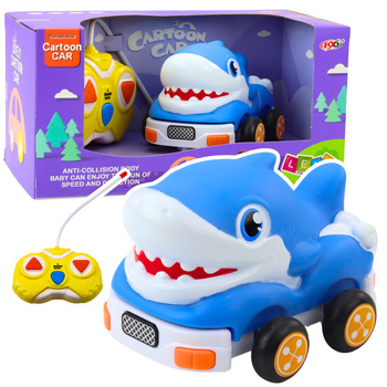 Ferngesteuertes Auto RC für Kleinkinder Blue Shark