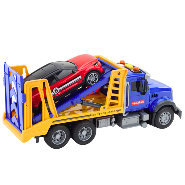 LKW-Abschleppwagen-Transporter-Auto-Lichter-Sound-Set