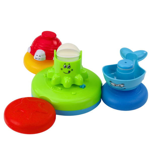 Interaktives Badespielzeug-Set Fountain Animals Cups
