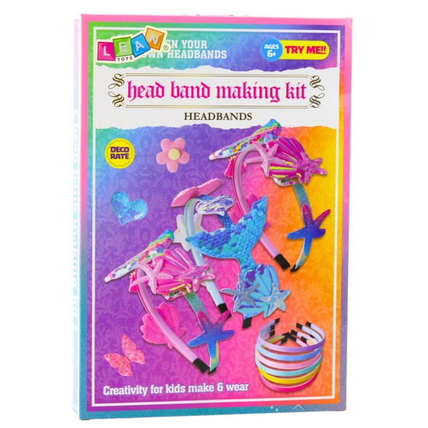 DIY-Kreativset zur Herstellung von Meerjungfrauen-Haarbändern aus Muscheln