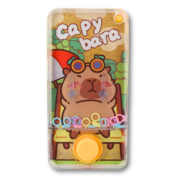 Capybara Water Arcade Game, Mixed Color, 12.5 cm