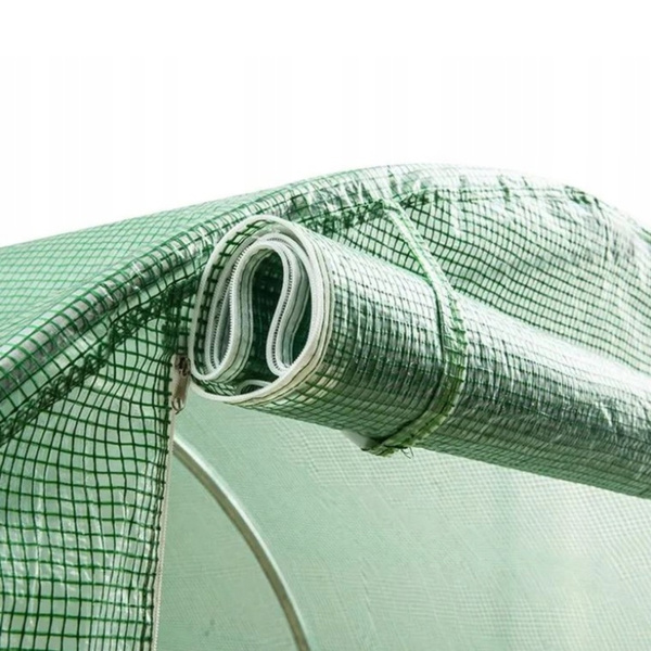 Folientunnel Gartengewächshaus 6x3x2m Folie 18m² UV-4 Premium