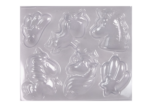 Creative DIY Kit of Plaster Magnets and Unicorns