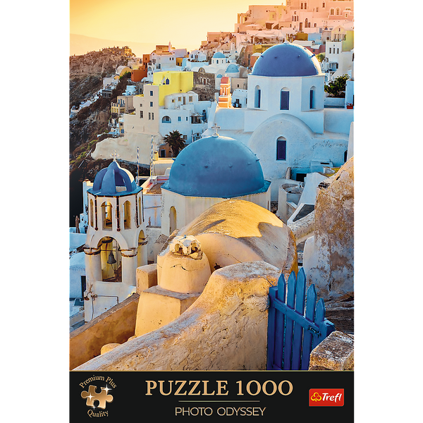 Puzzle - 1000 Premium Plus - Miasteczko Oia - Santorini - Trefl 10853