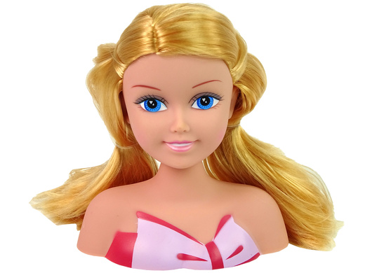 Dolls Head Accessories Beads Clips Colourful Strands