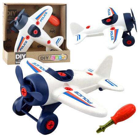 DIY Creative Kit: Screwdriver Plane, Police Screwdriver