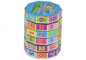 Educational Cube Mathematical Barrel Learning Numbers