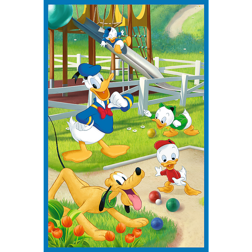 Puzzle - 3x80 - Mickey Maus Team Trefl 34887