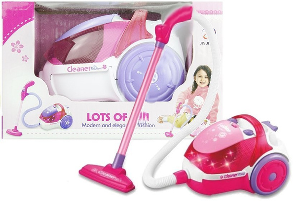 Kids Vacuum Cleaner With Realistic Sound Effects And Sucking Function