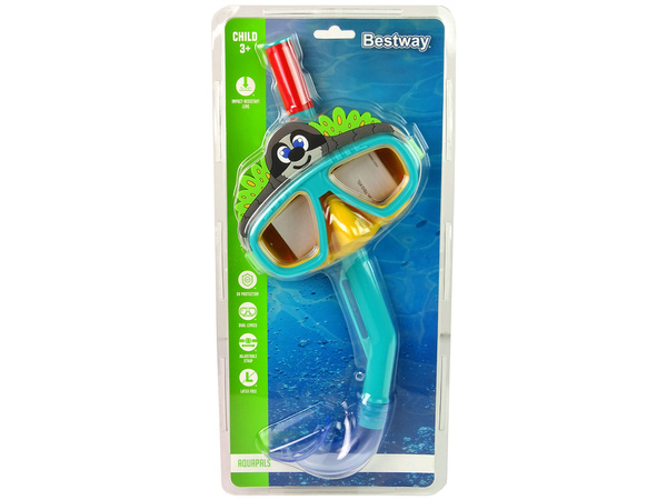 Grun Bestway 24059 Tauchmaske mit Tierschlauch