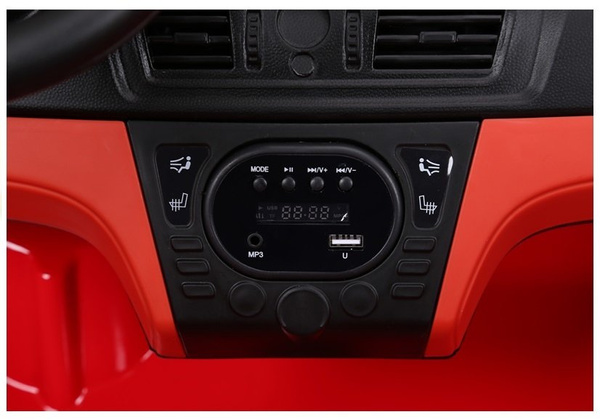 Elektroauto BMW X6 Rot Kinderfahrzeug Ledersitz weiche EVA-Reifen 2x45W Auto