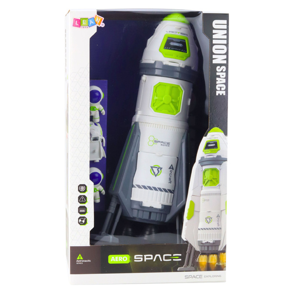 Space Rocket Ship Astronaut Figures Lights Sounds