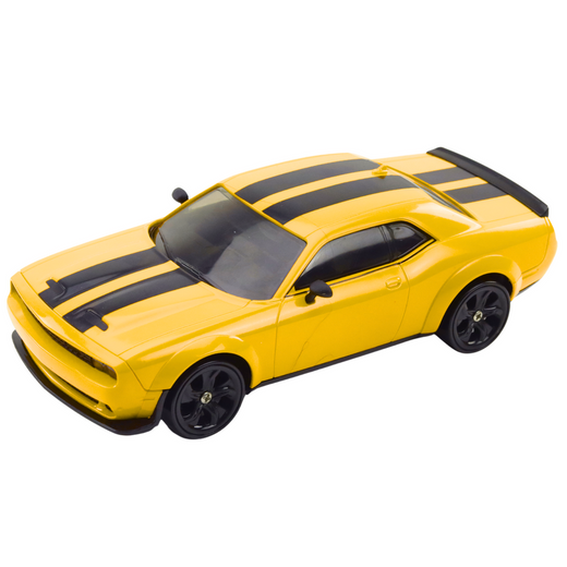 Drift Sports Car Interchangeable Wheels Remote Controlled RC 4WD Yellow Sport