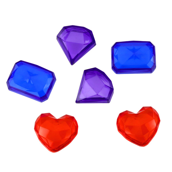 Schatzkisten-Set zum Tauchen und für Wasserspaß, Rosa, 21-teilig.