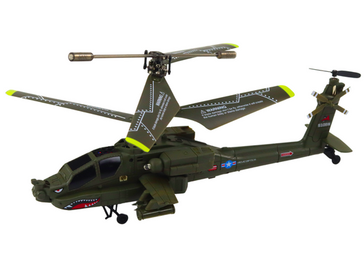 Apache Ferngesteuerter RC-Militärhubschrauber Syma S109H Khaki