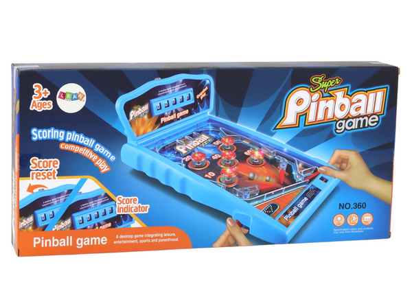 Pinball Arcade Game Lights Sounds Scoreboard