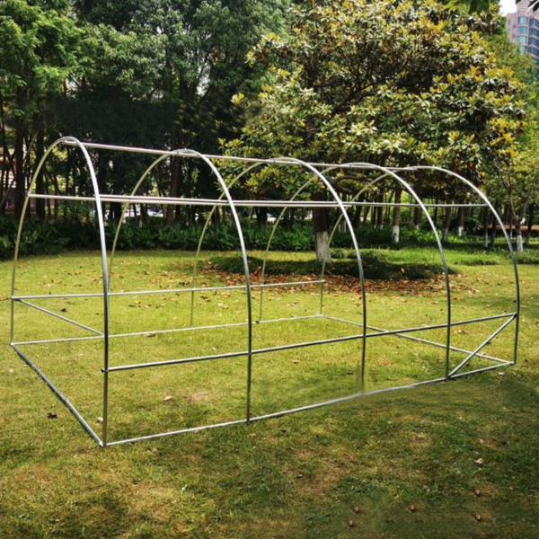 Folientunnel Gartengewächshaus 4x2,5x2m Folie 10m² UV-4 Premium