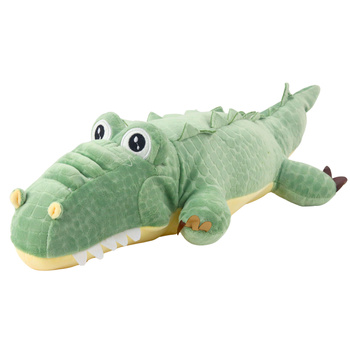 Plüsch-Maskottchen Kuscheltier Krokodil Grün 50cm