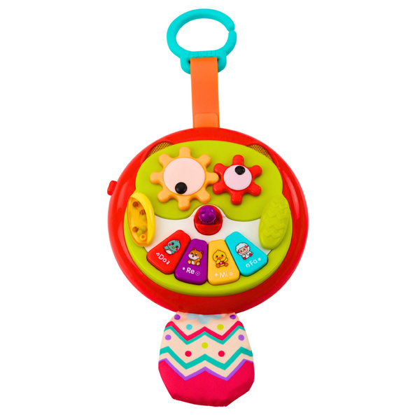 Interaktiver Eulenanhänger mit beweglichen Elementen, Klavier und raschelndem Schwanz