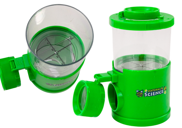 Set for Observing and Catching Insects, Magnifying Glass, Educational Jar