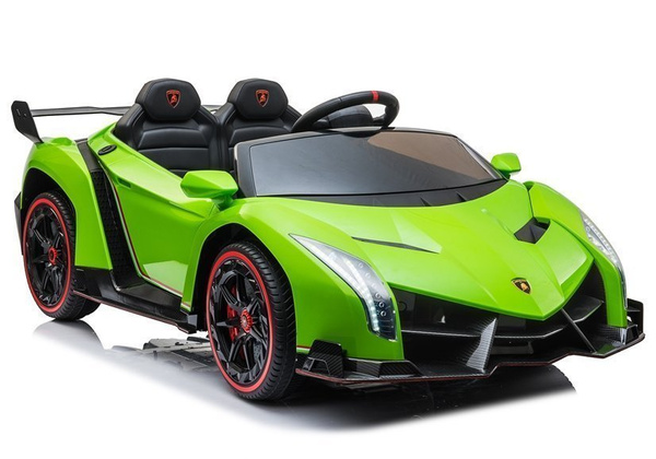 Electric Ride On Lamborghini Veneno Green