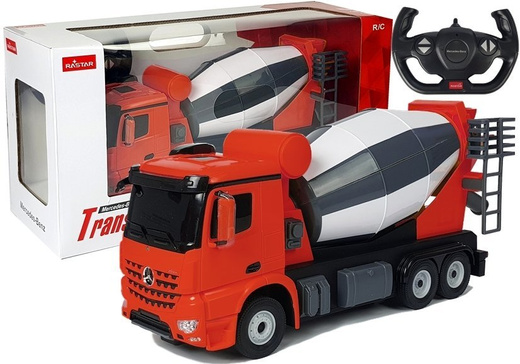 Auto RC Mercedes-Benz Arocs Rastar 1:14 Rot