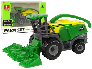 Agricultural Vehicle Combine Green Small